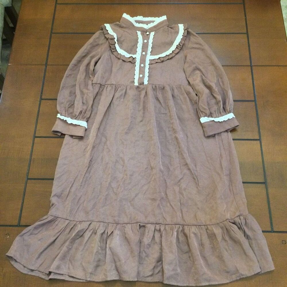 Scarlett Darkness youth mauve ruffle dress 10y